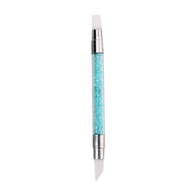 Silicone Pen With Drill Manicure Implement