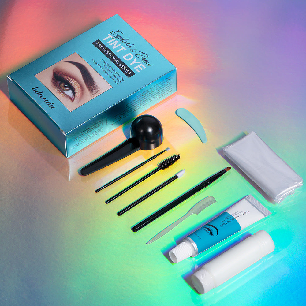 Eyebrow Eyelashes Ran Color Paste Suit