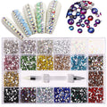 21 Grid Manicure Jewelry Boxed Glass Special-shaped Belt Diamond Pen