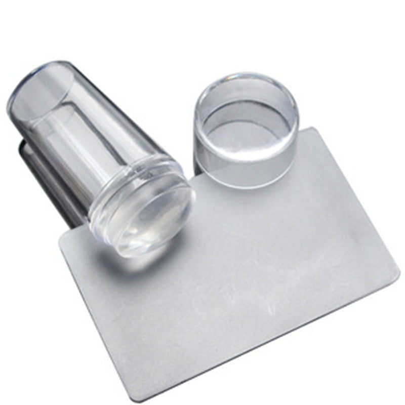 Manicure French Transparent Silicone Stamp