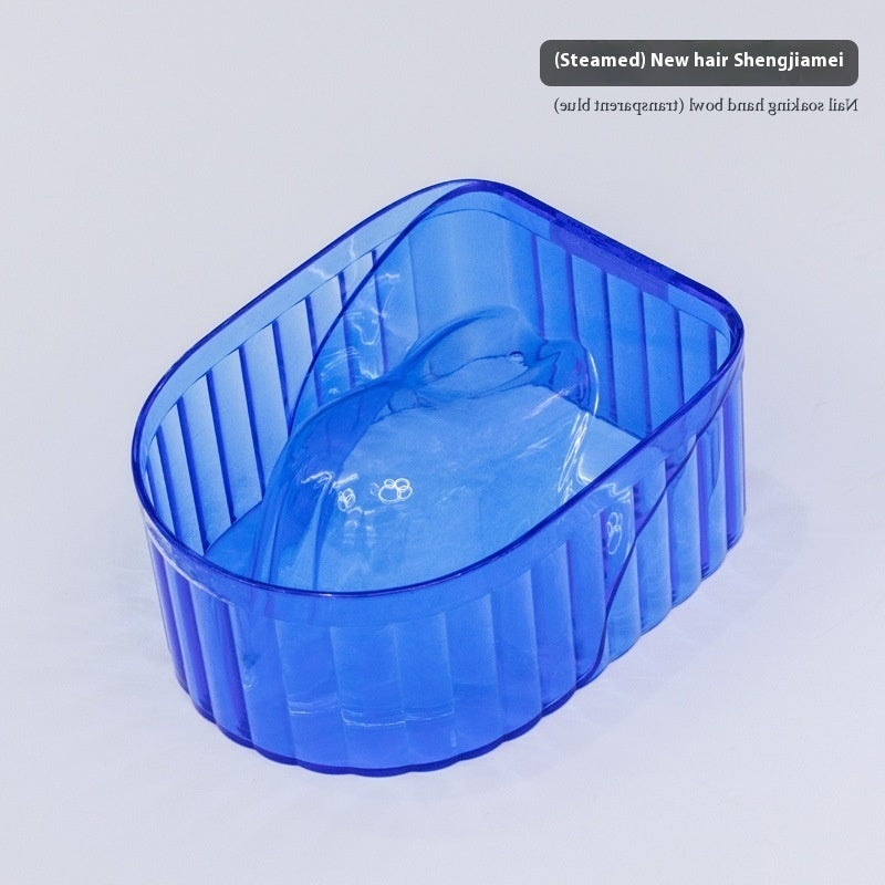 Simple Transparent Manicure Bowl For Nail Polishing