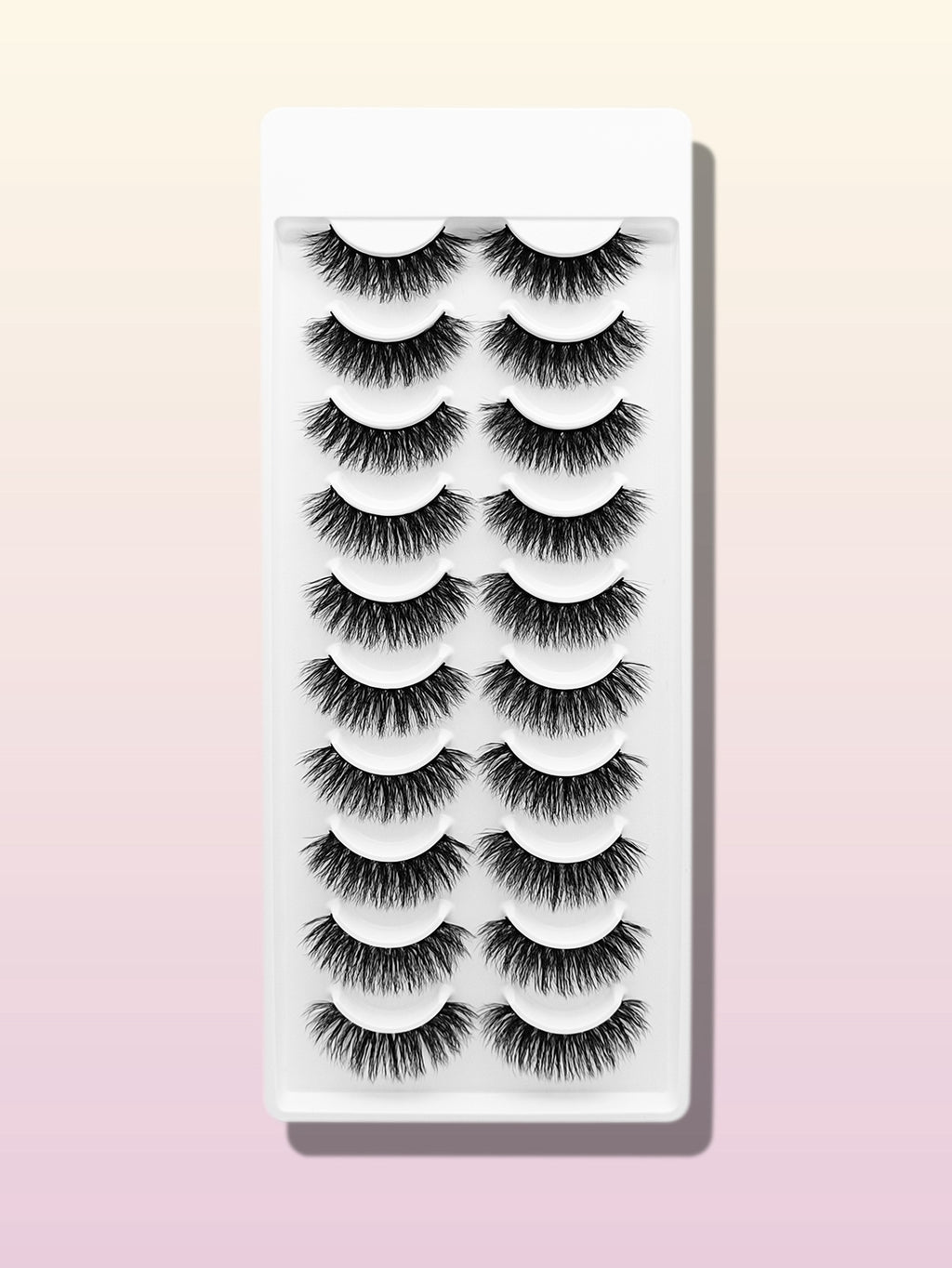 3D Premium Faux Mink False Eyelashes MK-62