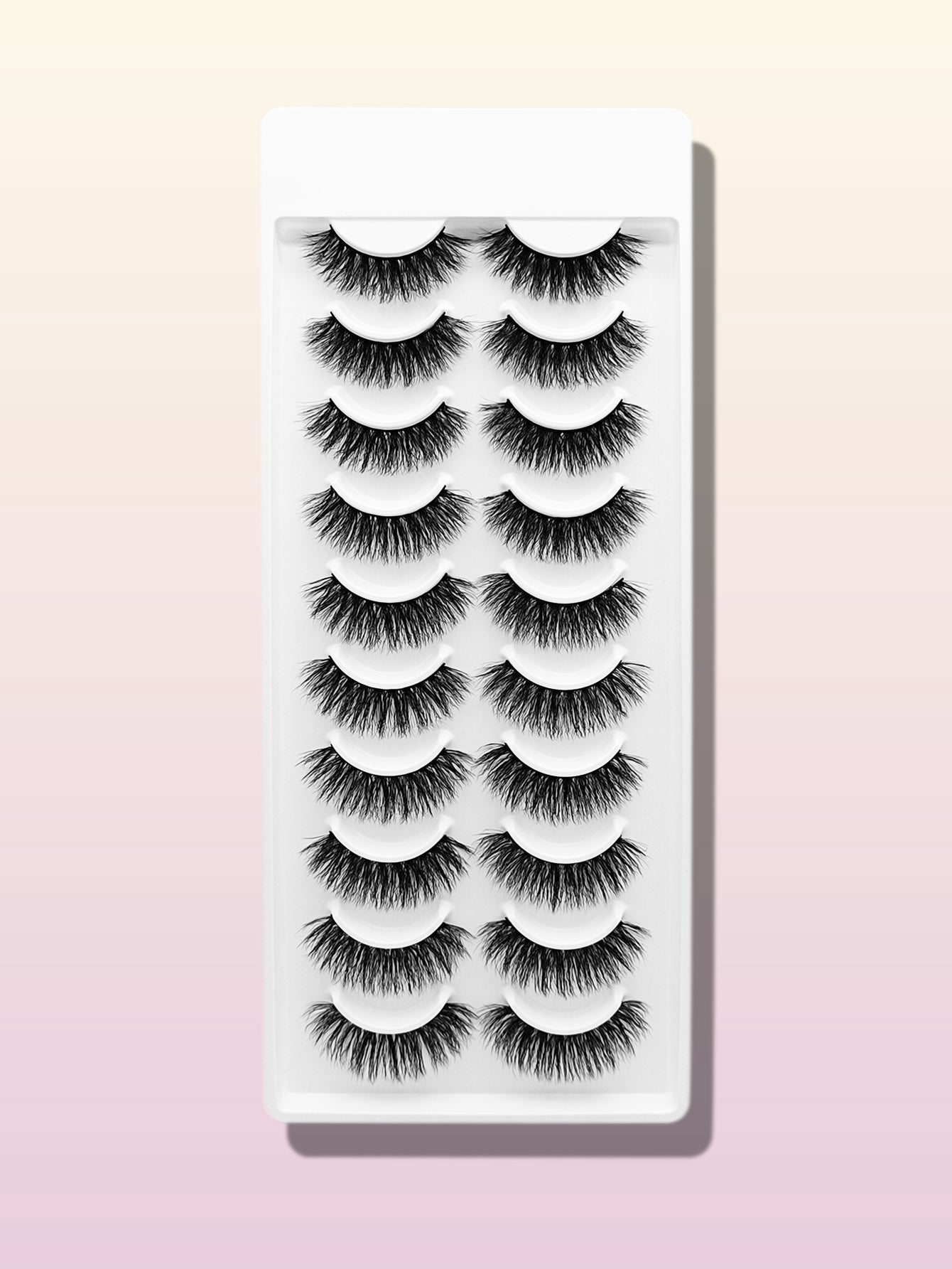 3D Premium Faux Mink False Eyelashes MK-62