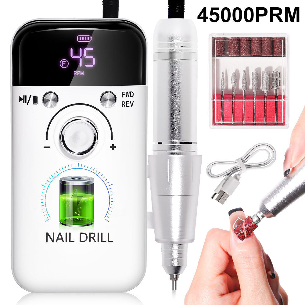 45000 Turn Nail Polishing Machine Professional Nail Polish Remover