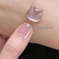 New Micro Glass Bead Crystal Cat's Eye Gel Nail Polish