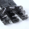 Manicure Beautiful Simple Black And White Lace
