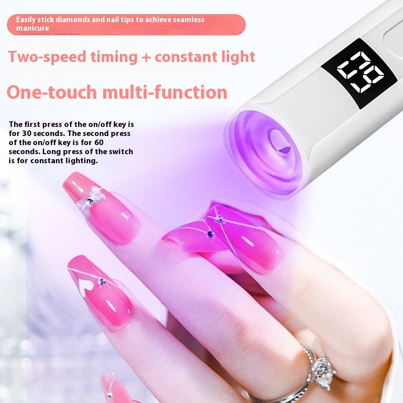 Hot Lamp Handheld Manicure In-line Lamps Mini Small Portable