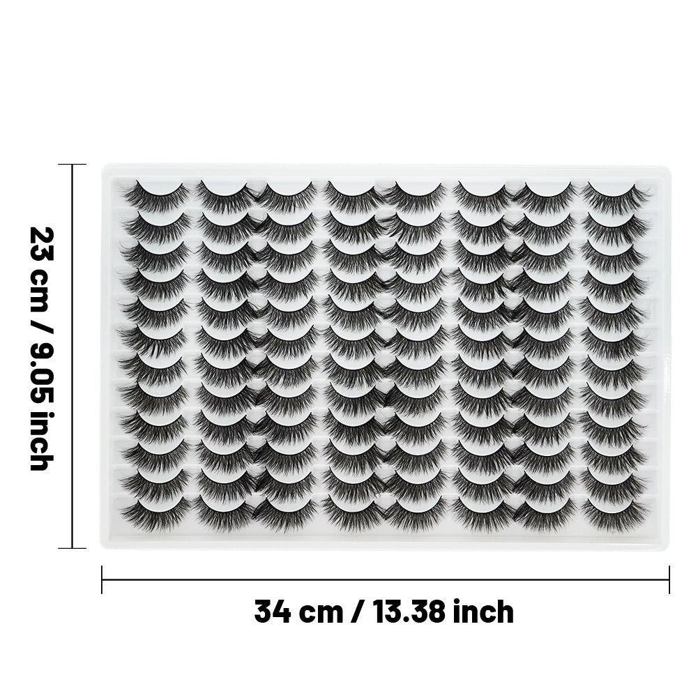 3D False Eyelashes Are Multi-layered, Realistic, Soft And Comfortable
