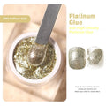 Star High Density Platinum Nail-beauty Glue Glitter Painted Metal UV Polish