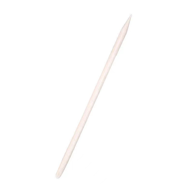 Double-headed Non-piercing Cleaning Wooden Stick Manicure Implement