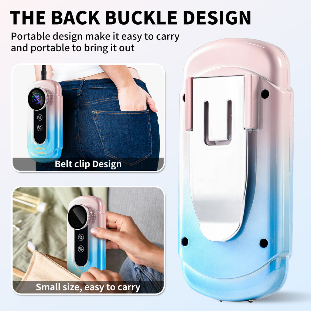 Nail Drill, Portable Electric Nail File 45000RPM, Rechargeable Nail Drill Professional With Bits & Base, For Acrylic Gel Nails, E-File Machine, Manicure Polishing, For Salon Home