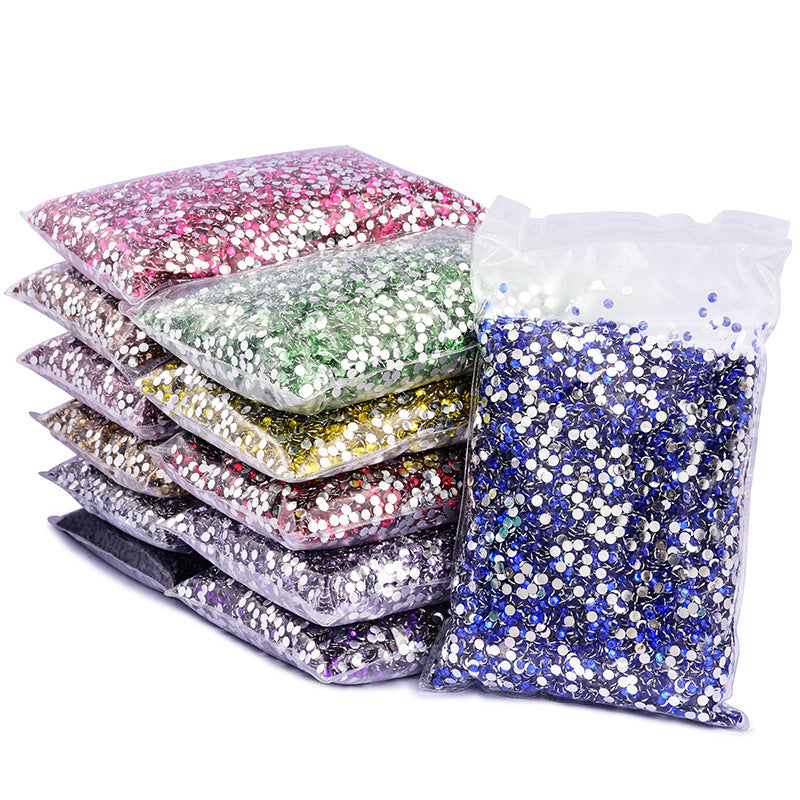 Resin Flat Bottom Manicure Jewelry Plated Bottom Accessories Material