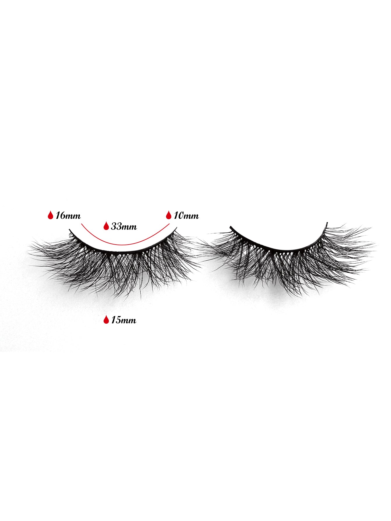 3D Premium Faux Mink False Eyelashes MK-16