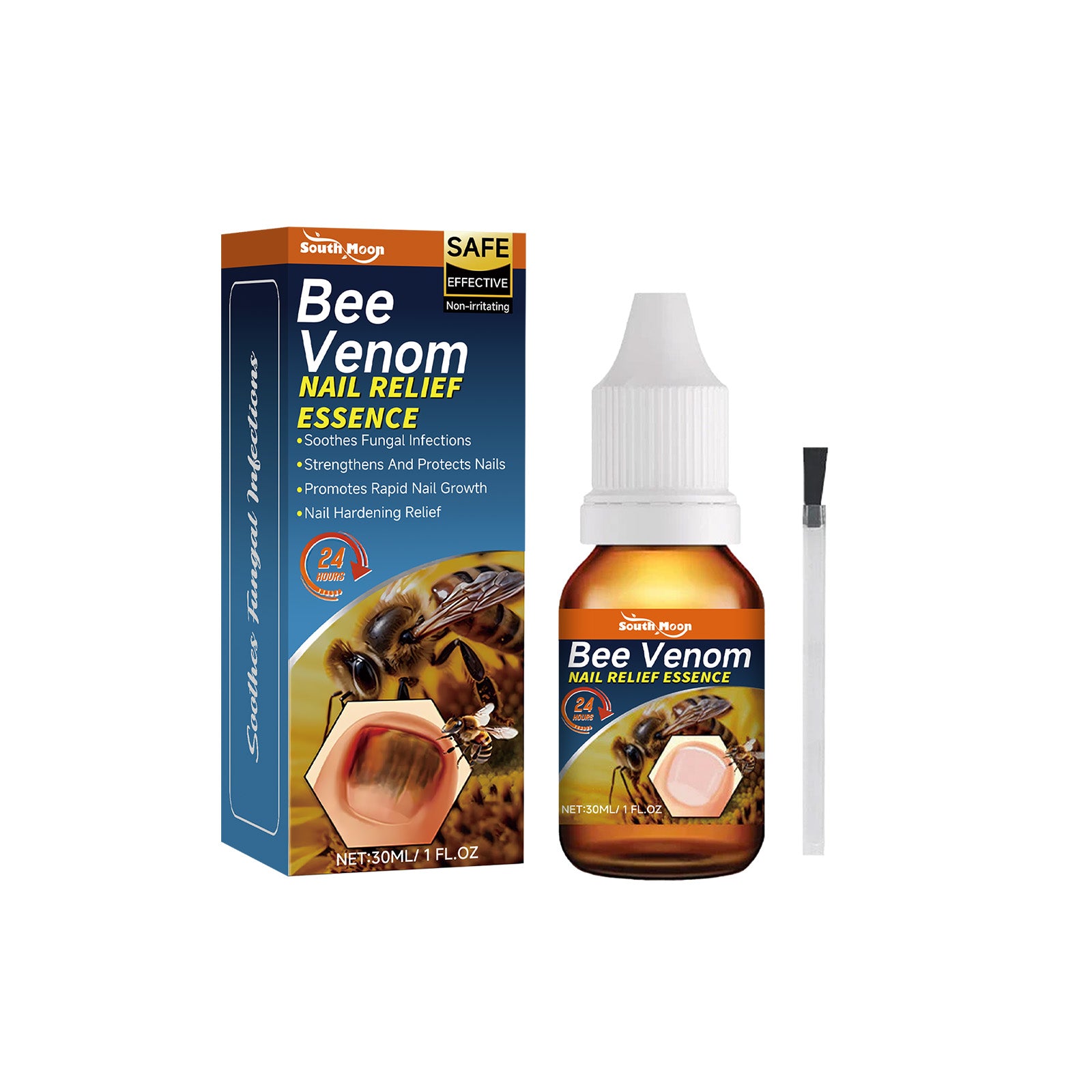 South Moon Nail Repair Spray Moisturizes And Protects Nails, Toes And Fingertips