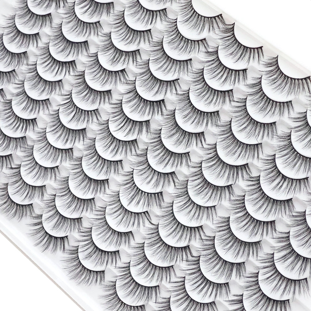 3D False Eyelashes Are Multi-layered, Realistic, Soft And Comfortable