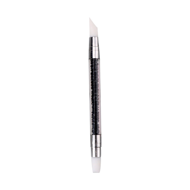 Silicone Pen With Drill Manicure Implement