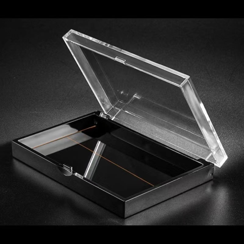 Handmade Wear Nail Finished Dustproof Display Box Pp Material Cover Internet Celebrity Manicure