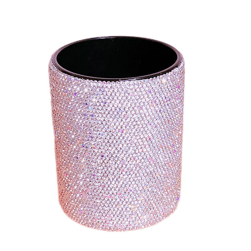 Clay Diamond Pen Holder Makeup Brush Eyebrow Pencil Storage Container