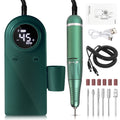 45000RPM Professional Nail Drills Kit With 6 Drill Bits, Portable Electric Nail Drill For Acrylic Nails Gel Polishing Removing, Rechargeable Nail File Machine For Manicure Pedicure Salon Home