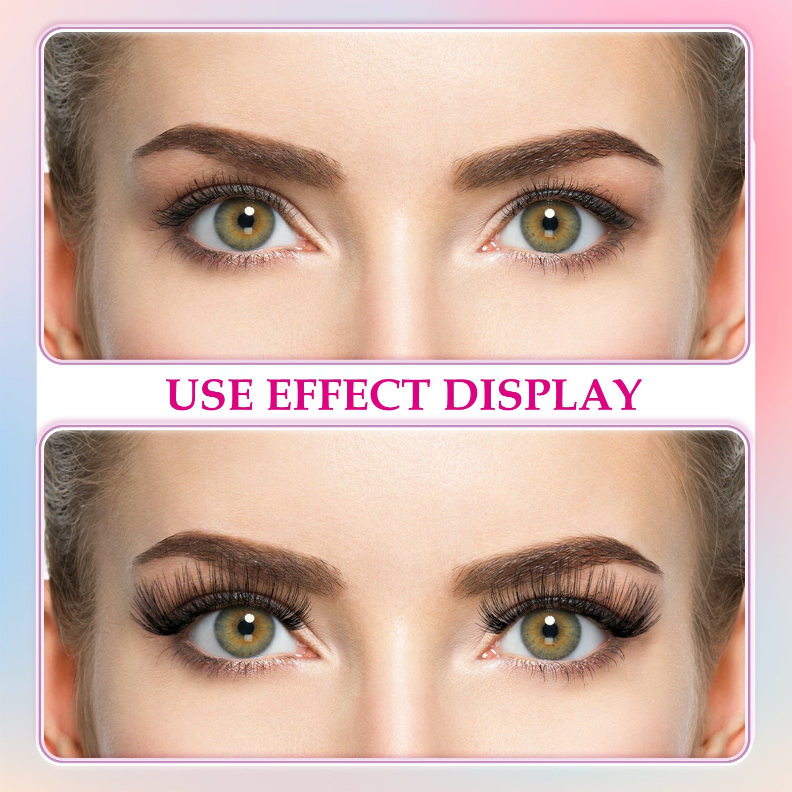 3D Premium Faux Mink False Eyelashes MK-01