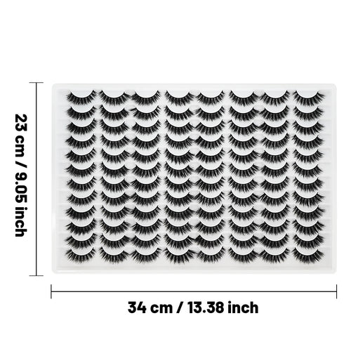 3D False Eyelashes Are Multi-layered, Realistic, Soft And Comfortable