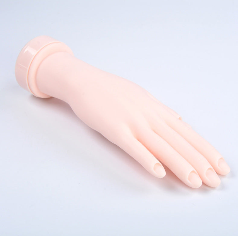 Manicure Tools To Practice Hand Prosthesis Can Be Bent Positioning