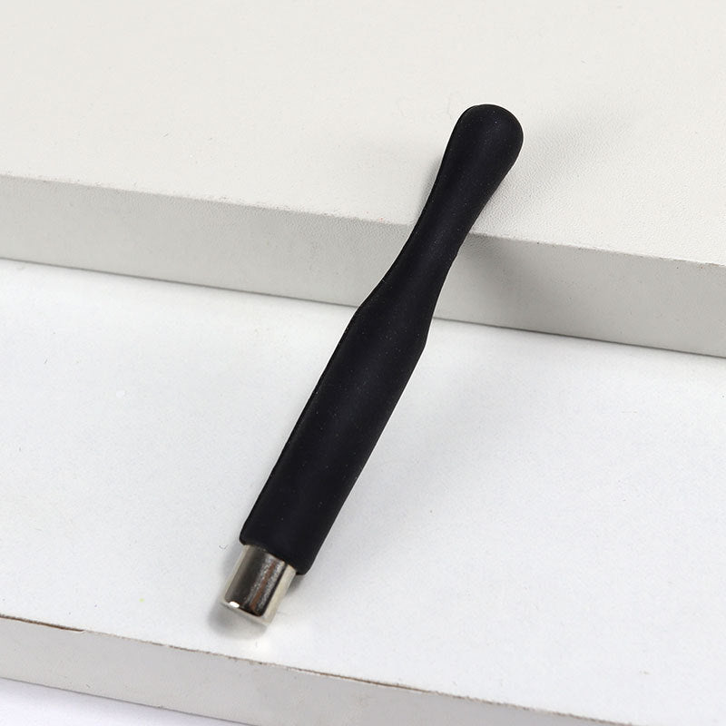 Manicure Crystal Cat Eye Thickened Cylindrical Magnet Pen