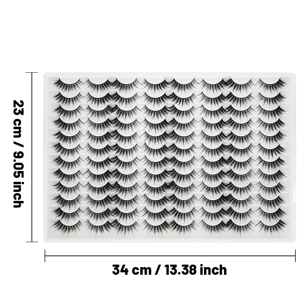 3D False Eyelashes Are Multi-layered, Realistic, Soft And Comfortable