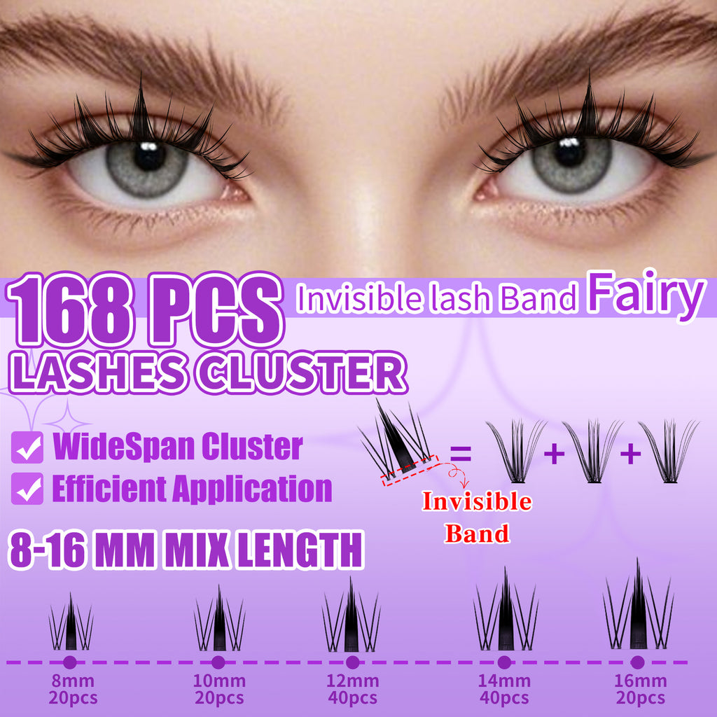 Ono Rabbit Transparent-Stem False Lashes Sweet Cool And Camera-Ready