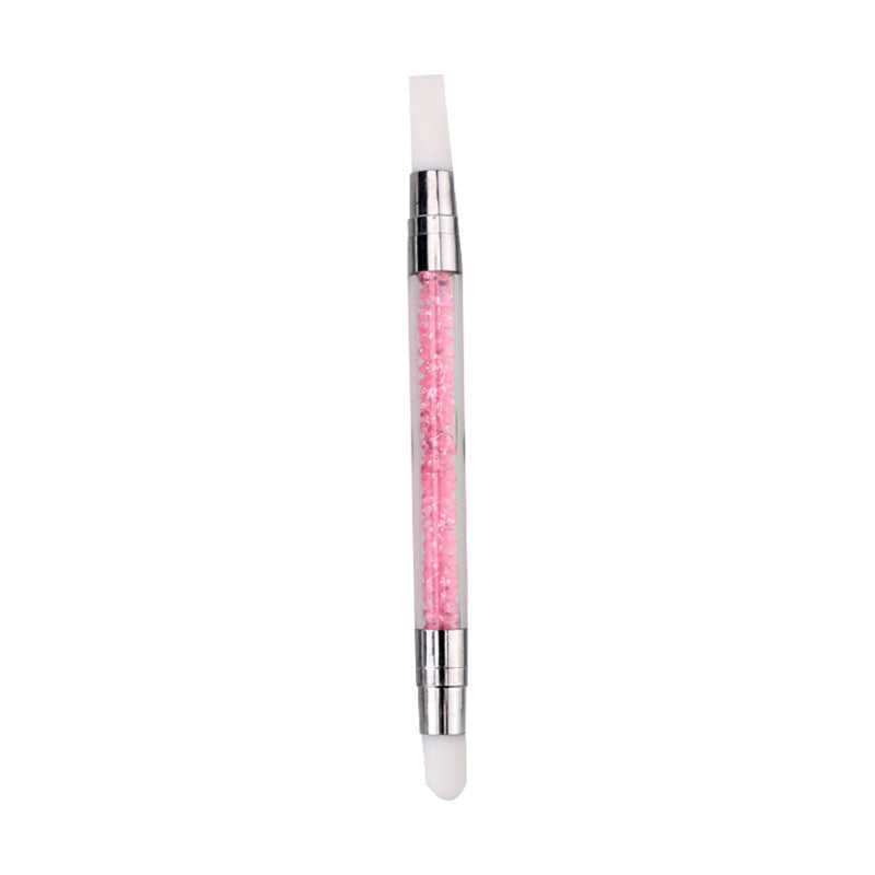 Silicone Pen With Drill Manicure Implement